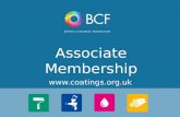 BCF associate membership presentation