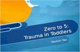 Trauma Safe Schools - Developing Trauma Safe Programs for Zero to Five