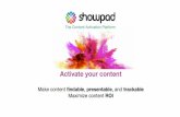 Showpad Solution Overview