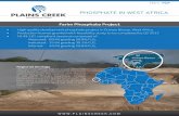Plains Creek Phosphate (TSX.V - PCP) - Fact Sheet