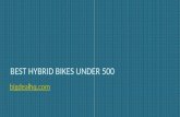Best hybrid bikes under 500-1