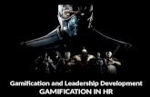 Gamification and leadership development - Manu Melwin Joy