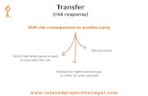 Risk response transfer