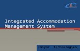 Integrated accommodation management system