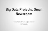 Big Data Projects, Small Newsroom