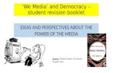 We media’ and democracy – student revision ppt