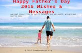 Happy Fathers Day 2016 Text Messages and Wishes