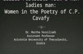 Ladies Portraits from a non-ladies man:  Women in the Poetry of C.P. Cavafy