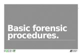 PACE-IT, Security+ 2.4: Basic Forensic Procedures