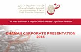 DHAMAN CORPORATE PRESENTATION 2015