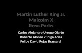 Martin Luther King-Malcolm X-Rosa Parks