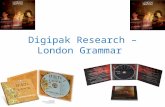 Digipak research – london grammar