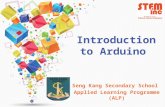 Lesson sample   introduction to arduino