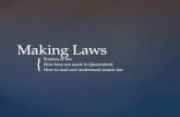 4. Making Laws