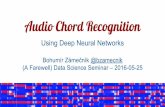 Audio chord recognition using deep neural networks