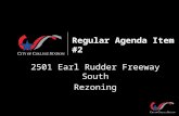 2501 Earl Rudder Freeway Rezoning