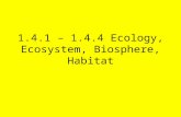 1. introduction to ecology