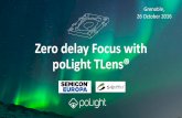 Zero delay-focus-with-poLight TLens