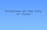 Evolution of the city of palma