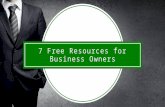 7 Free Resources for Business Owners