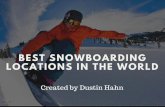 The Best Snowboarding Locations In The World