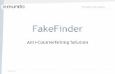 FakeFinder a Anti-Counterfeiting Solution