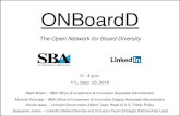 ONBoardD SBA and LinkedIn Partner Presentation