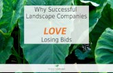 Why Successful Landscape Companies LOVE Losing Bids
