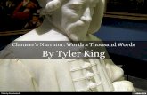 Chaucer's Narrator: Worth a Thousand Words by Tyler King