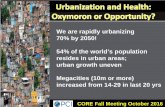 Urbanization and Health: Oxymoron or Opportunity? - Janine Schooley