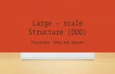 Large – scale structure (ddd)