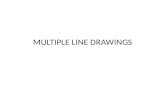 OVERLAPPING, MULTIPLE-LINED DRAWINGS