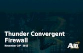 A10 Thunder Convergent Firewall (CFW)