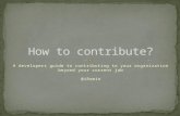 How to Contribute to your Project
