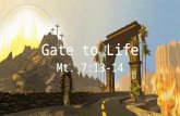 Gracious Jesus 24   Gate to Life