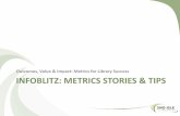 Sno isle metrics stories & tips