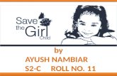 Save girl child by   ayush nambiar