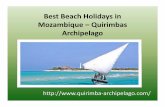 Best beach holidays in mozambique – quirimbas archipelago
