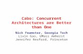 Powerpoint Cabo: Concurrent Architectures are Better than One