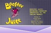 Booster juice final presentation