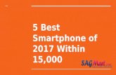 5 Best Smartphone of 2017 Within 15,000