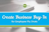 Create Business Buy-In for Employee Flu Shots