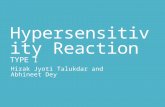 Type I Hypersensitivity Reaction