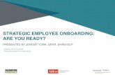 Effective Onboarding for Better Retention with Jeremy York, SPHR, SHRM-SCP