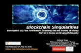 Blockchain singularities