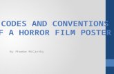 Codes and coneventions of film poster