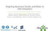 Aligning Business Goals and Risks in OSS Adoption