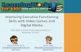 Improving Executive Functioning Skills with Video Games and Digital Media