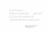Urban renewal and controlled gentrification  1.09.03