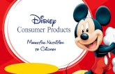 Disney consumer products  marketing nutrition